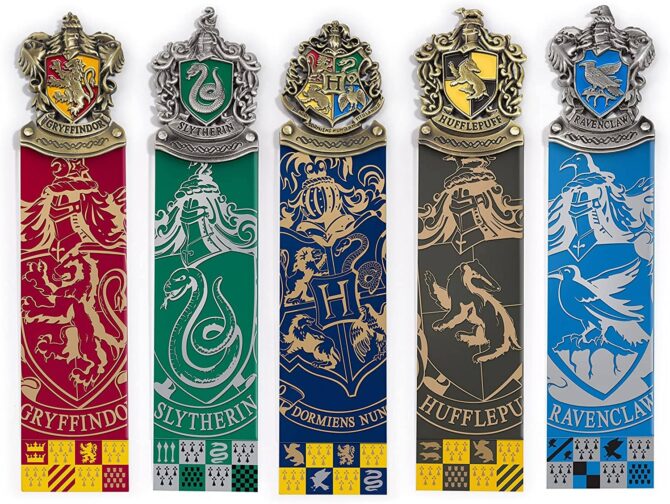 Harry Potter Crest Bookmark Collection