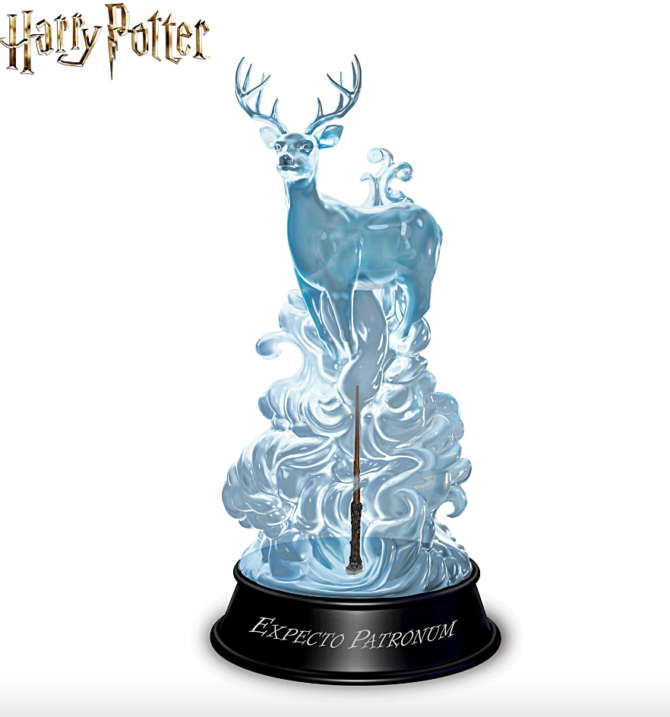 Harry Potter Expecto Patronum Illuminated Sculpture