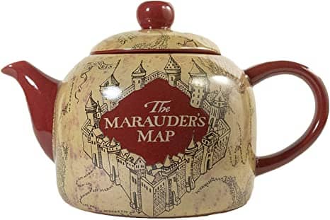 Harry Potter Marauder's Map Ceramic Teapot