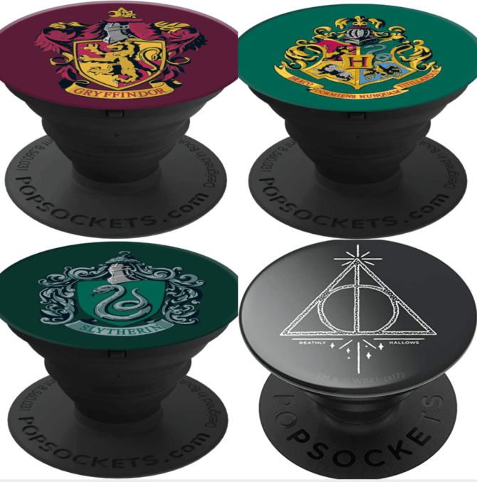 Harry Potter Popsockets Gryffindor Hogwarts Crest Slytherin Deathly Hallows