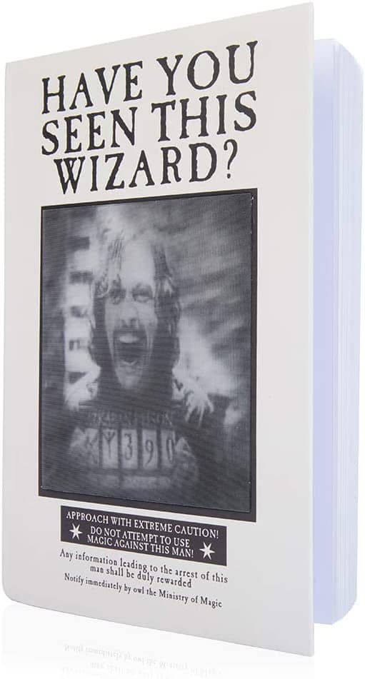 Harry Potter Prisoner Of Azkaban Video Lenticular Notebook