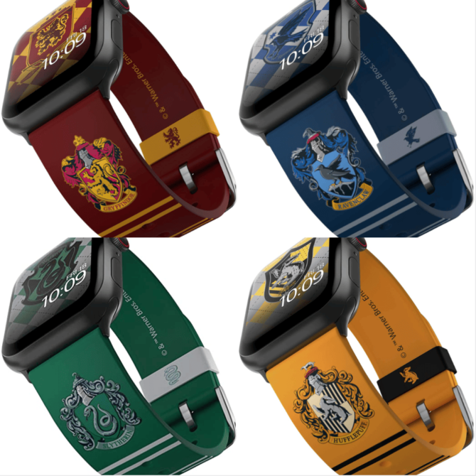 Harry Potter Smartwatch Band Gryffindor, Ravenclaw, Slytherin, and Hufflepuff