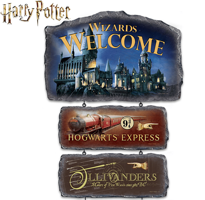 Harry Potter Welcome Sign