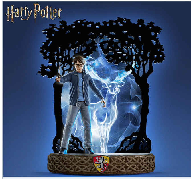 Harry Potter llluminated Patronus Sculpture Collection