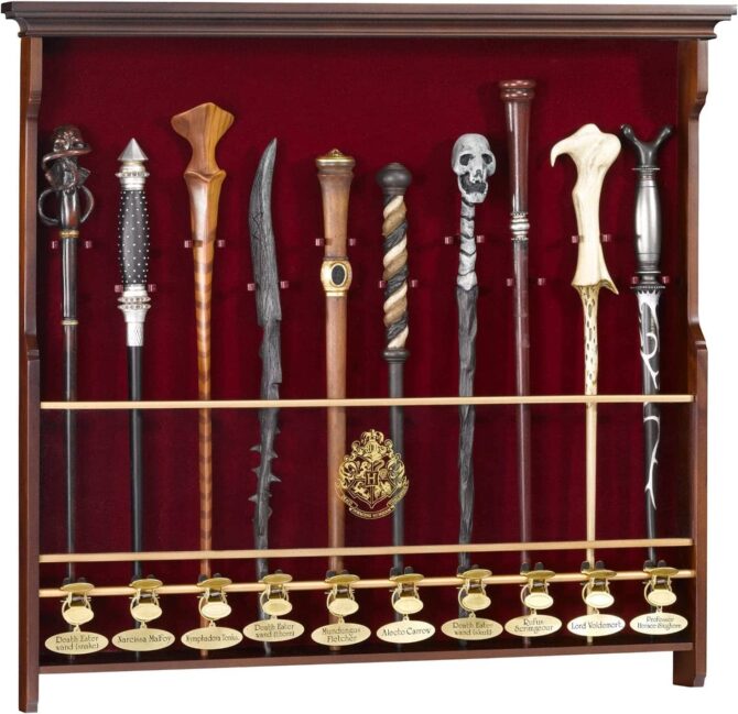 Harry Potter Gryffindor Collectible Wand Stand Metal 8