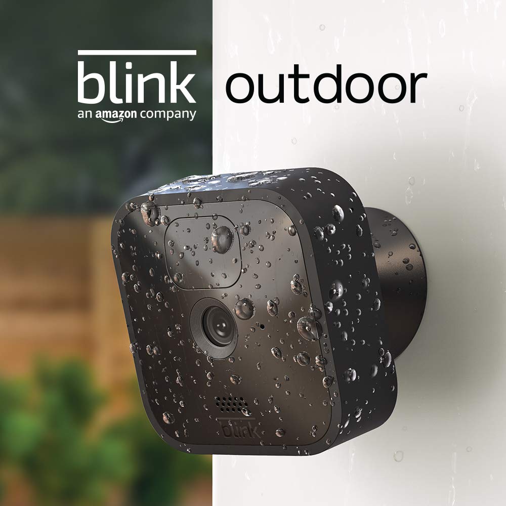 Blink Outdoor - wireless, weather-resistant HD security camera | Gadgets For Stocking Stuffers | Stocking Stuffers For Techies | Tech Stocking Stuffers