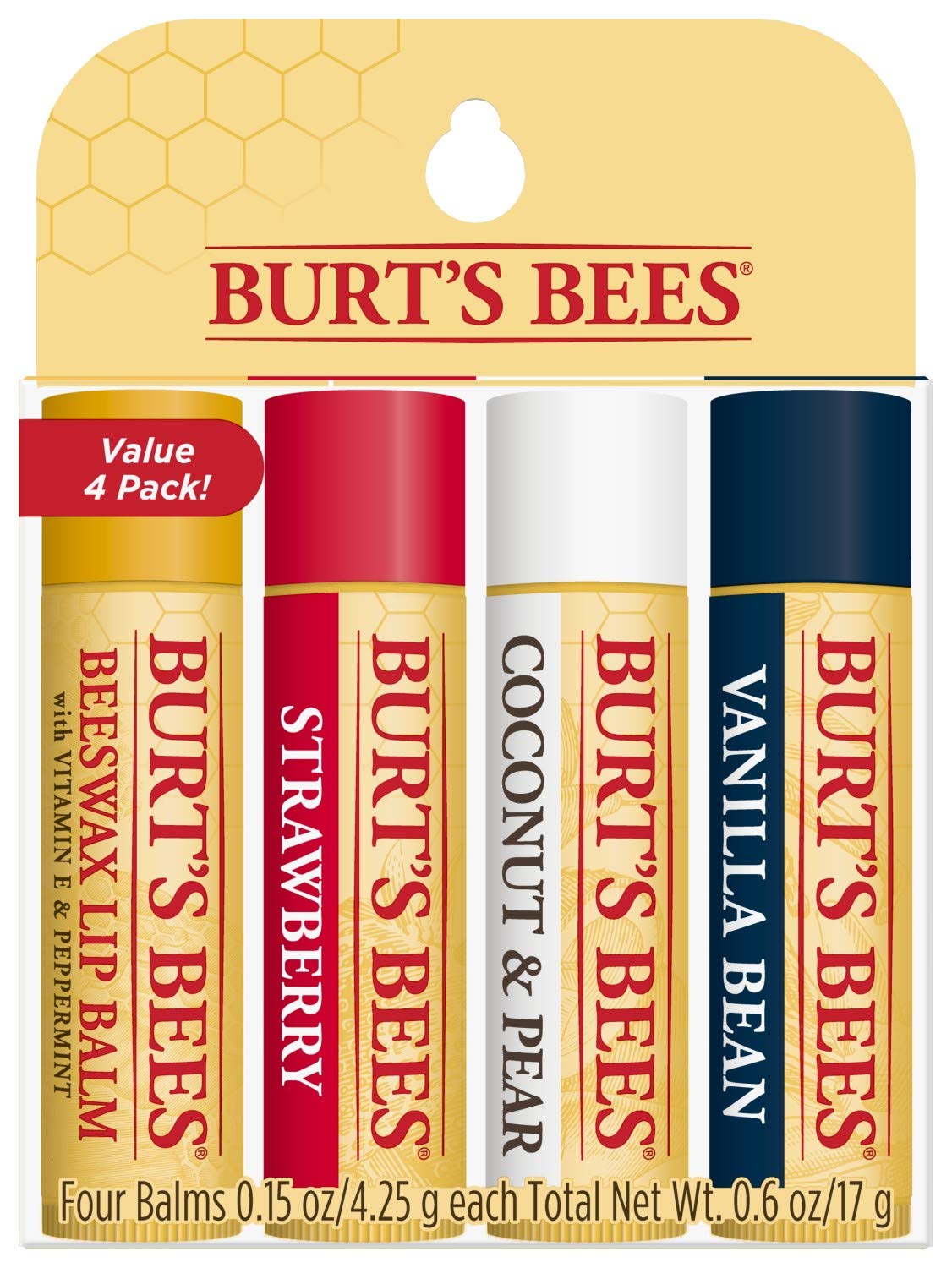 Burt's Bees Lip Balm | Beauty Stocking Stuffers | Amazon Stocking Stuffers | Stocking stuffers For Adults | stocking stuffers for men | mens stocking stuffers | Stocking stuffers for her | Stocking stuffers for guys | Cheap stocking stuffers | Best stocking stuffers | Stocking stuffers for wife | stocking stuffer gifts | Best stocking stuffers