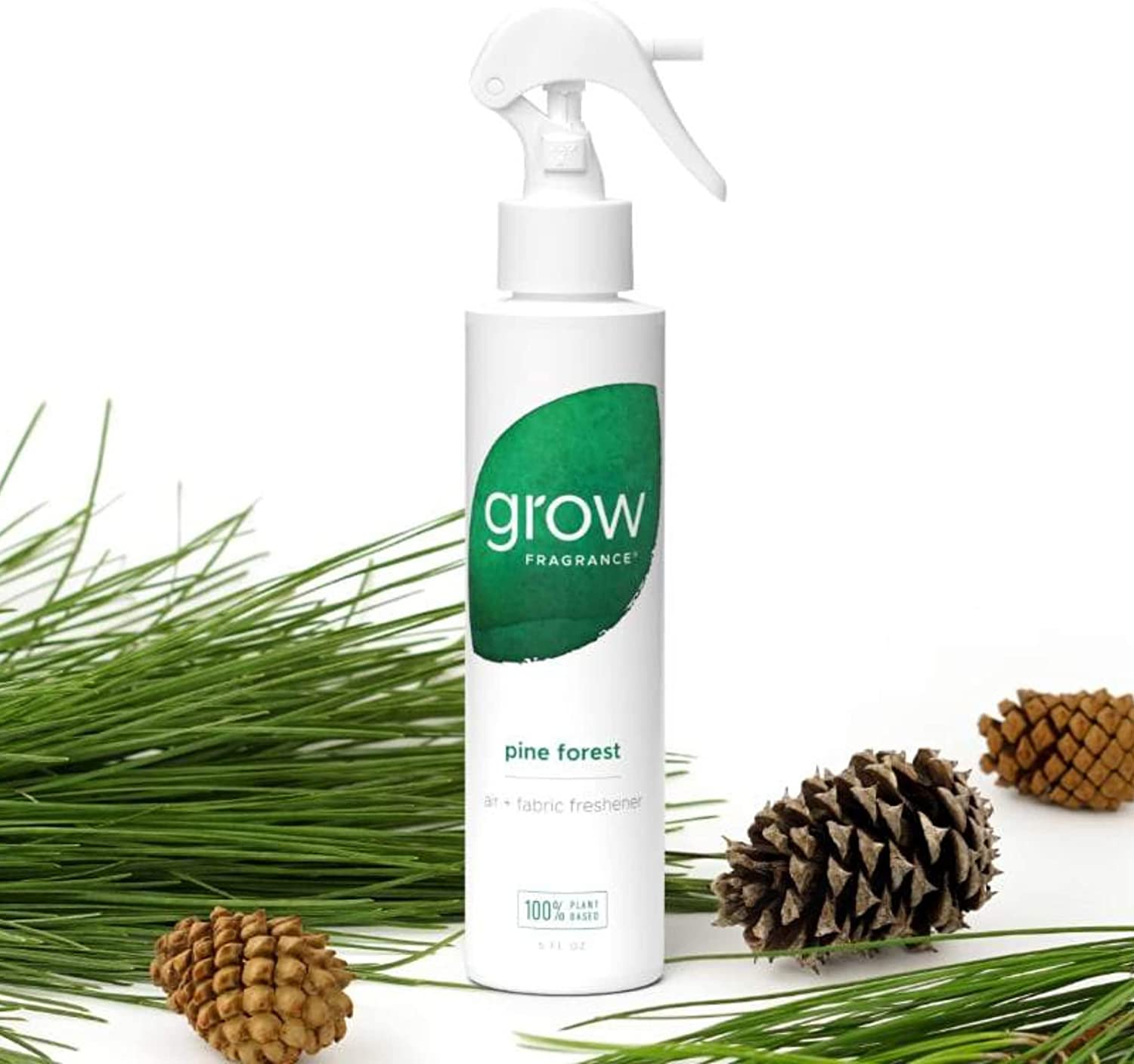 Grow Fragrance - Certified 100% Plant Based Air Freshener + Fabric Freshener Spray, Made with All Natural Essential Oils, 5oz (Pine Forest) | Amazon Stocking Stuffers | Stocking stuffers For Adults | stocking stuffers for men | mens stocking stuffers | Stocking stuffers for her | Stocking stuffers for guys | Cheap stocking stuffers | Best stocking stuffers | Stocking stuffers for wife | stocking stuffer gifts | Best stocking stuffers