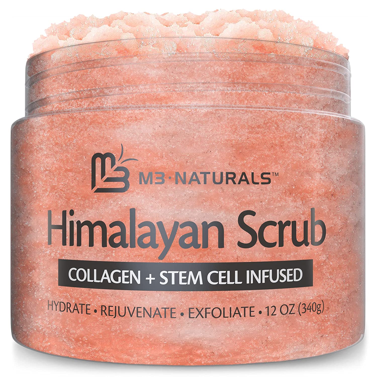 M3 Naturals Himalayan Salt Body Scrub Infused with Collagen and Stem Cell | Beauty Stocking Stuffers | Amazon Stocking Stuffers | Stocking stuffers For Adults | stocking stuffers for men | mens stocking stuffers | Stocking stuffers for her | Stocking stuffers for guys | Cheap stocking stuffers | Best stocking stuffers | Stocking stuffers for wife | stocking stuffer gifts | Best stocking stuffers