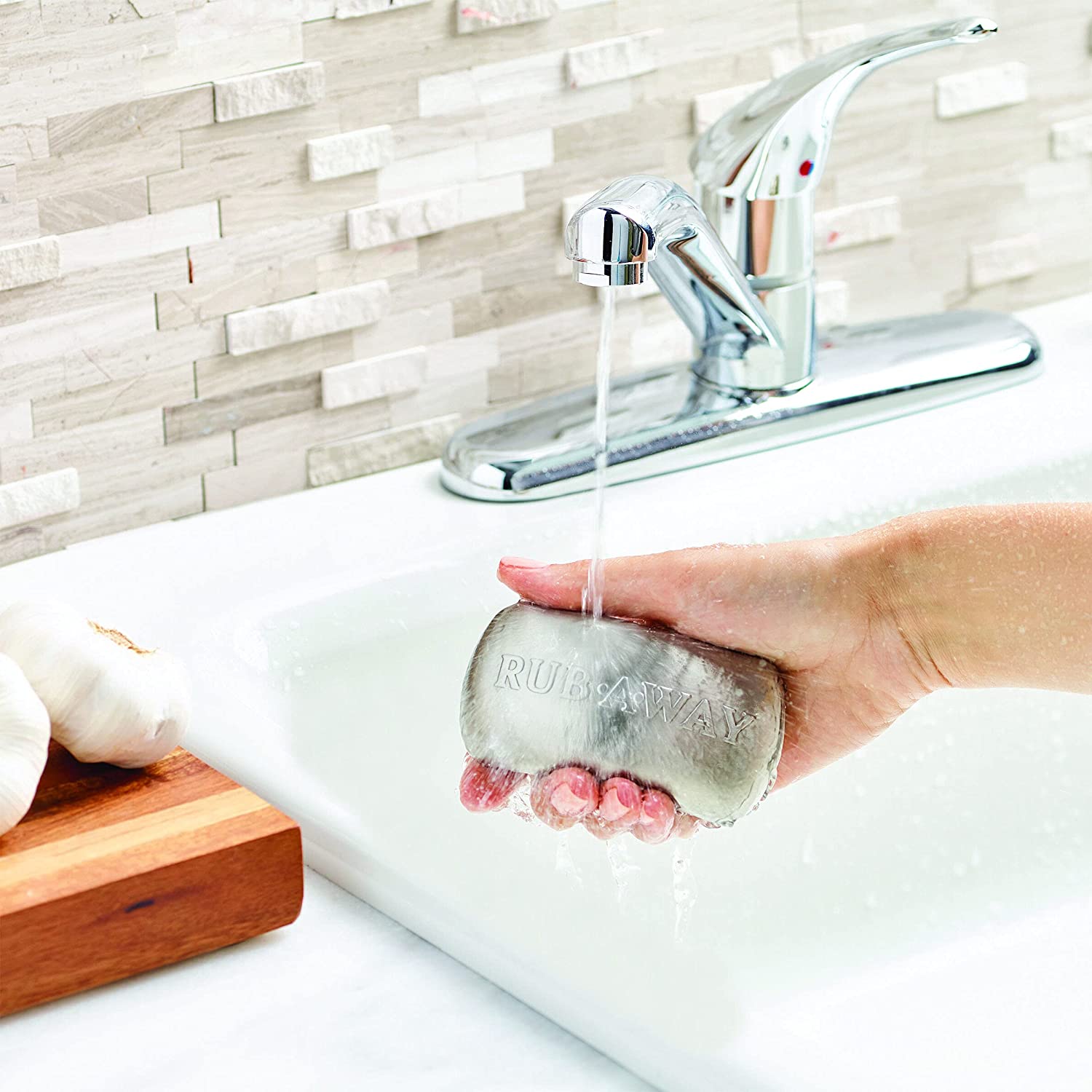6 BARS Stainless Steel Soap Hand Odor Remover Bar Great Stocking Stuffer