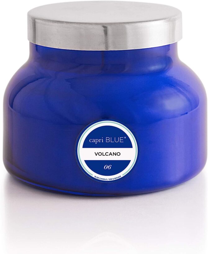 Capri Blue Volcano Scented Candle - Blue Signature Jar (19 oz)