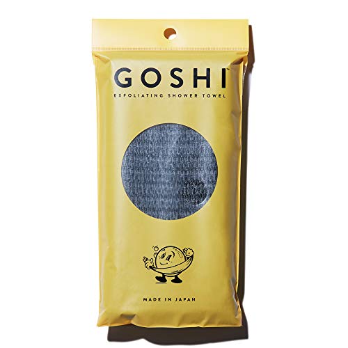 GOSHI Exfoliating Shower Towel - Rip-Resistant Exfoliating Washcloth for All Skin Types