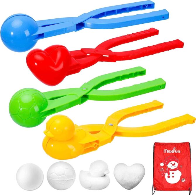 Snowball Maker - 4 Pack with Drawstring Bag