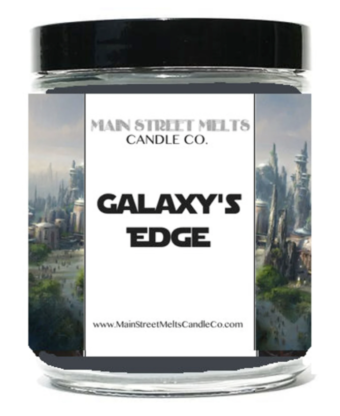 Galaxys Edge Disney Inspired Candle 9oz Jar