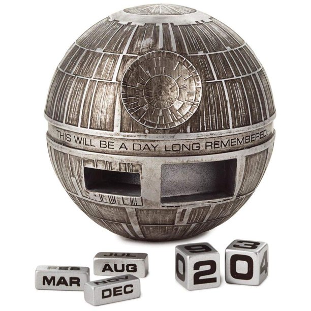 HMK Hallmark Star Wars Death Star Perpetual Calendar