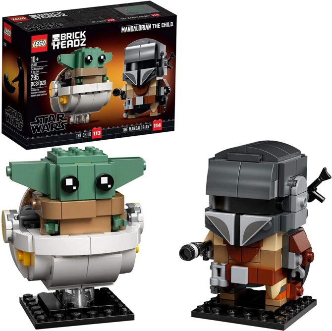 LEGO BrickHeadz Star Wars The Mandalorian & The Child 75317 Building Kit