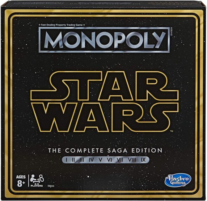 Monopoly Star Wars The Complete Saga Edition Board Game