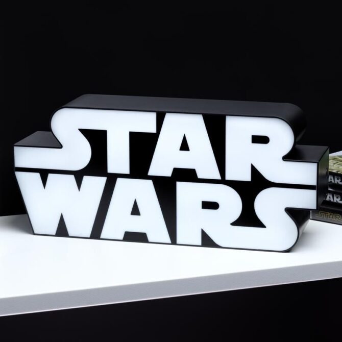 Paladone Star Wars Logo Light, Wall Mountable and Freestanding