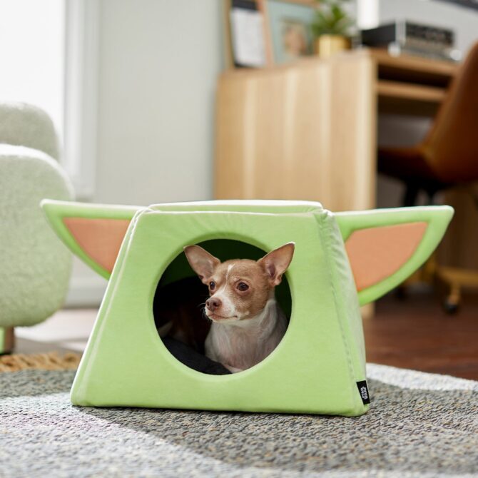 Star Wars The Mandalorian Grogu Covered Cat Dog Bed