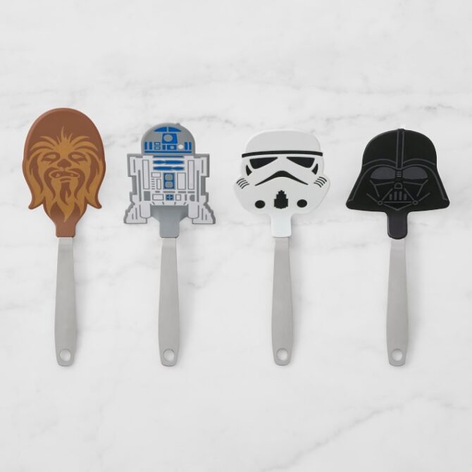 Star Wars Flexible Spatulas, Set of 4