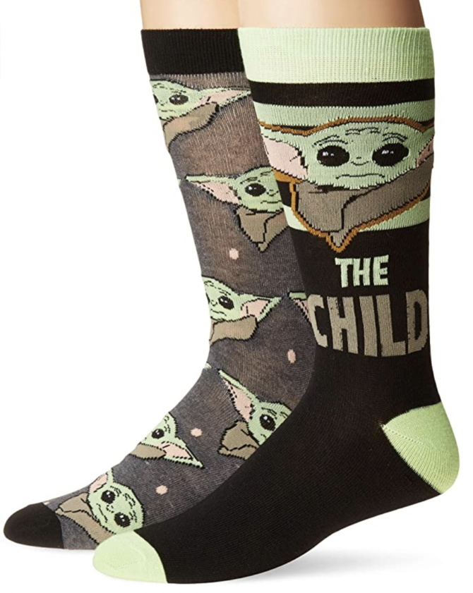 Star Wars Mandalorian The Child Baby Yoda Crew Socks