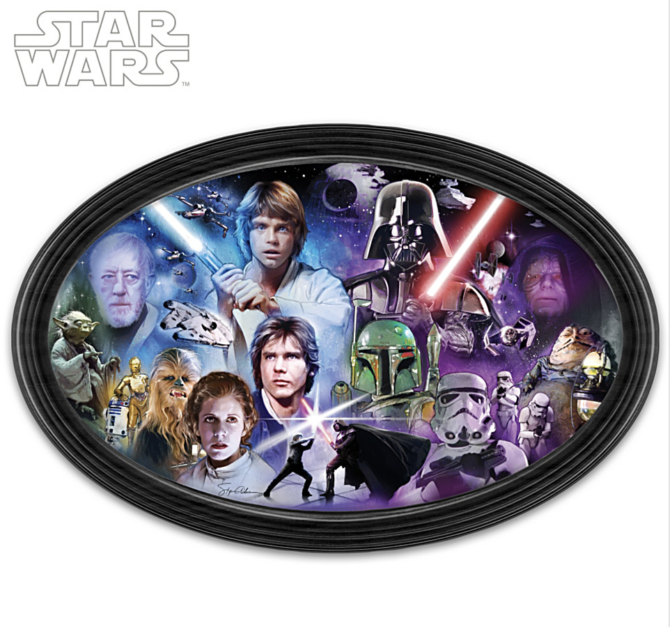 Star Wars Masters Of The Force Wall Decor