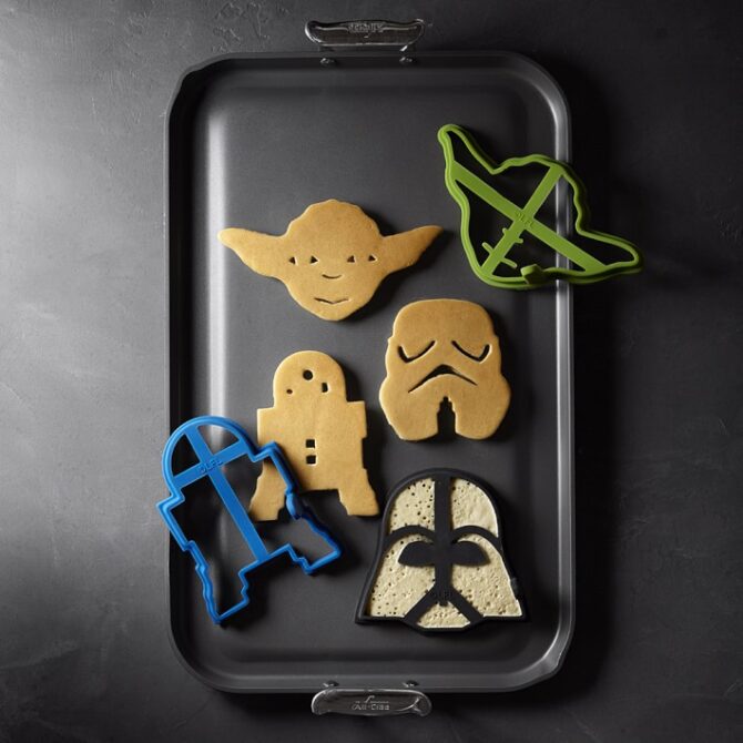 Star Wars Pancake Molds, Set of 4