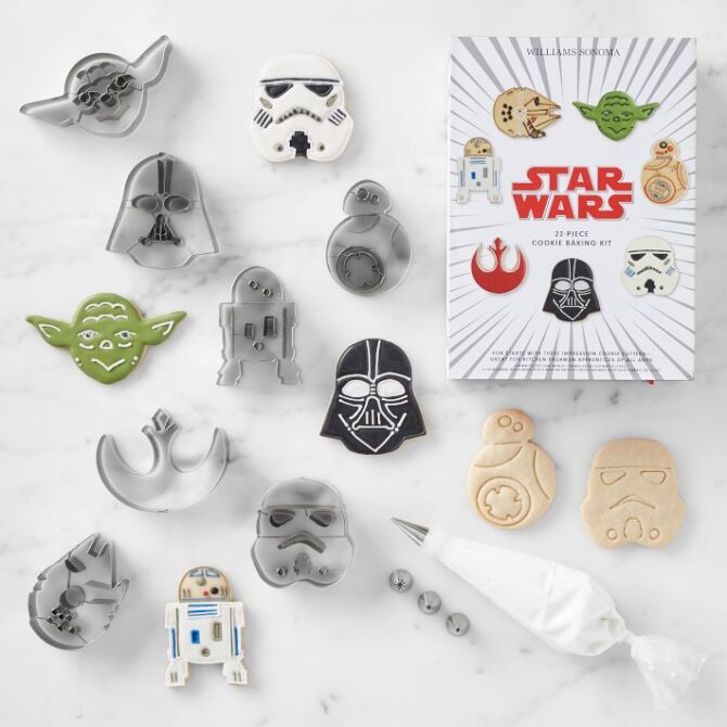 Star Wars Stainless-Steel Boxed Cookie Cutter 22-Piece Set