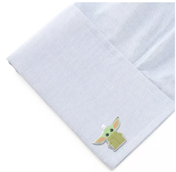 Star Wars The Mandalorian The Child : Grogu : Baby Yoda Cufflinks for Adults 