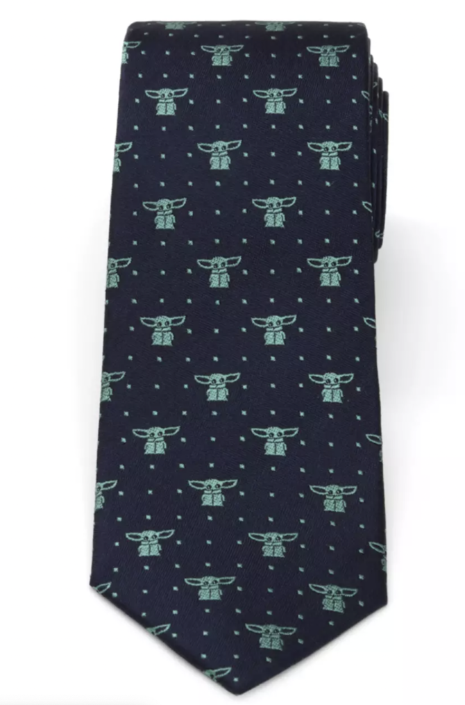 Star Wars The Mandalorian The Child : Grogu : Baby Yoda Silk Tie for Adults