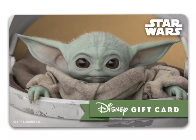 The Child Disney Gift Card eGift – Star Wars The Mandalorian