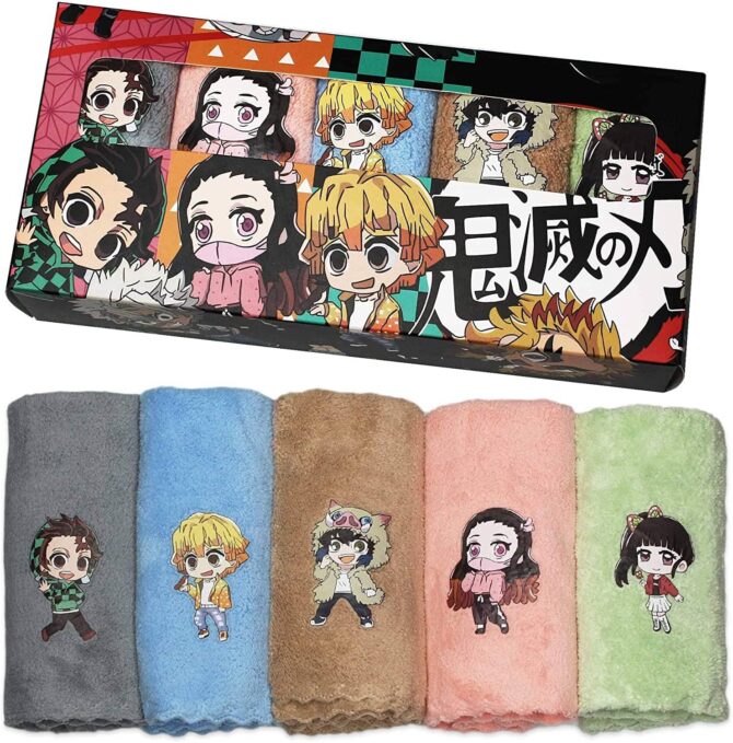 Demon Slayer Kimetsu no Yaiba Hand Towels