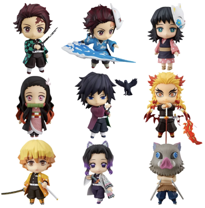 Demon Slayer Kimetsu no Yaiba Nendoroids by Good Smile Company