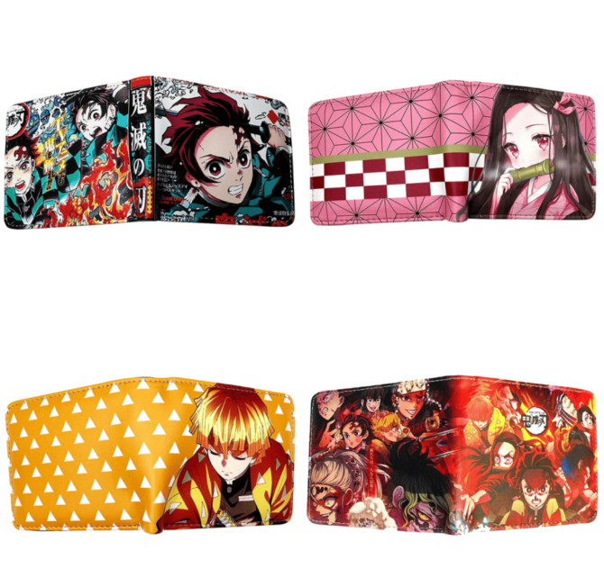 Demon Slayer Kimetsu no Yaiba Wallet with coin purse