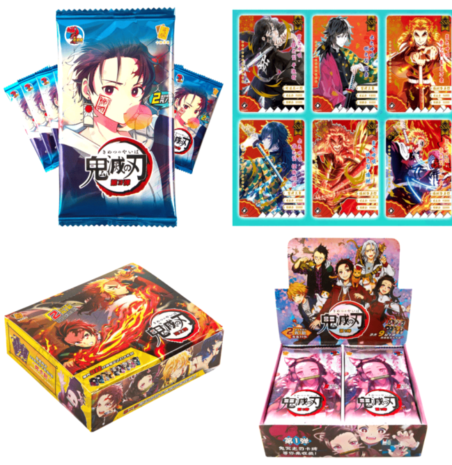 Demon Slayer Kimetsu no Yaiba Booster Packs – TCG CCG collectible card game - Trading Card Game