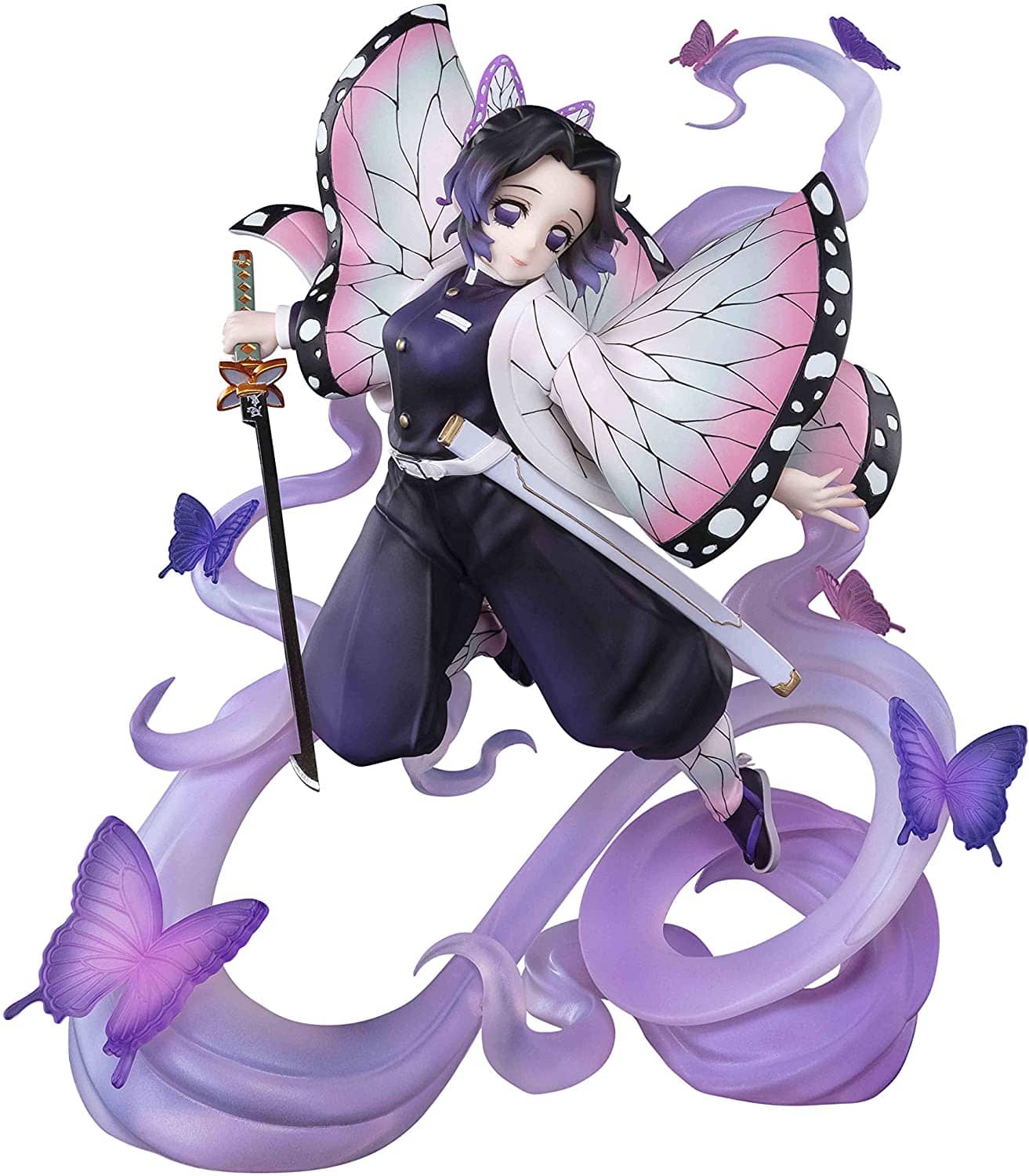 Demon Slayer Kimetsu no Yaiba Shinobu Kocho Insect Breathing Hashira Tamashi Nations Figure Statue Figurine Model Doll