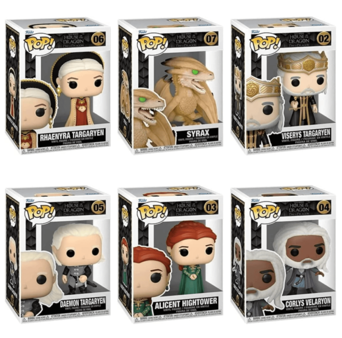 House of the Dragon Funko Pop Figures