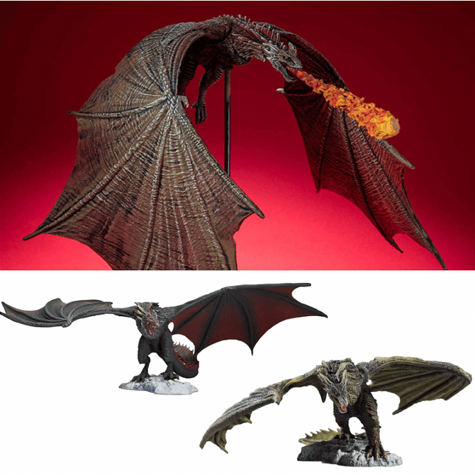 McFarlane Toys Game of Thrones Drogon Viserion Rhaegal Figure