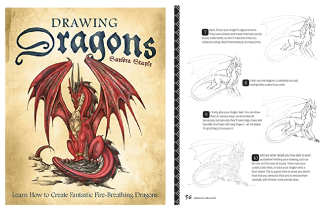 Drawing Dragons Learn How to Create Fantastic Fire-Breathing Dragons How to Draw Books