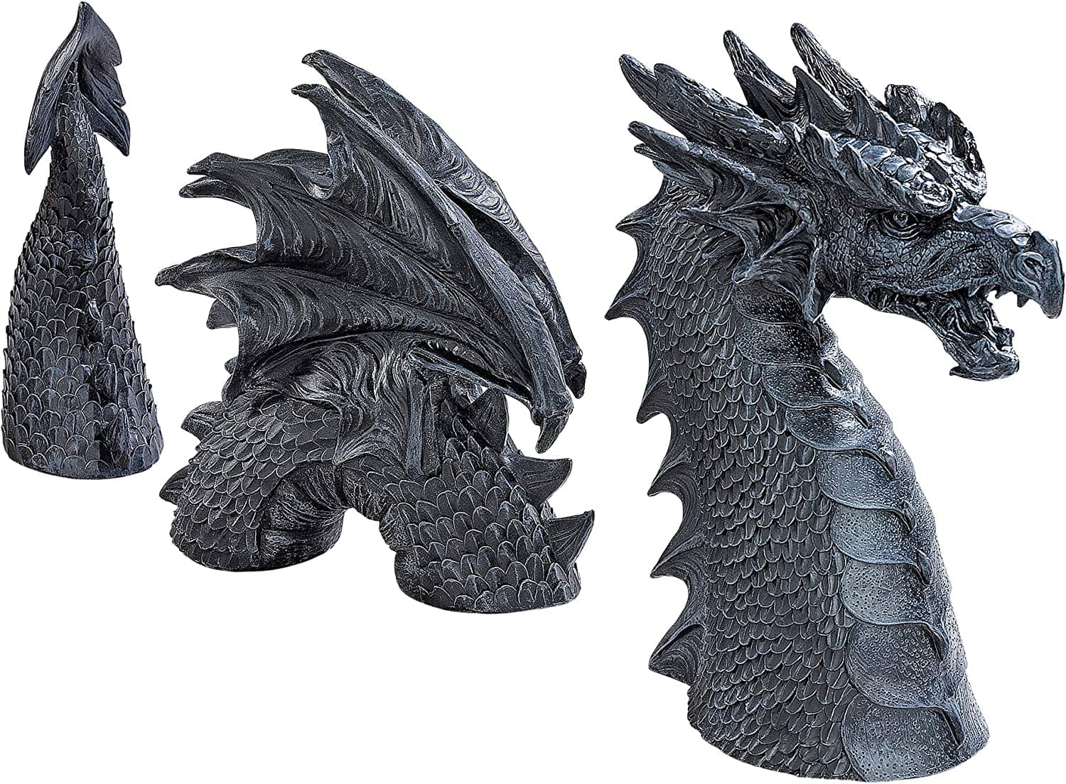 Game of Thrones The Dragon of Falkenberg Castle Moat Lawn Garden Statue