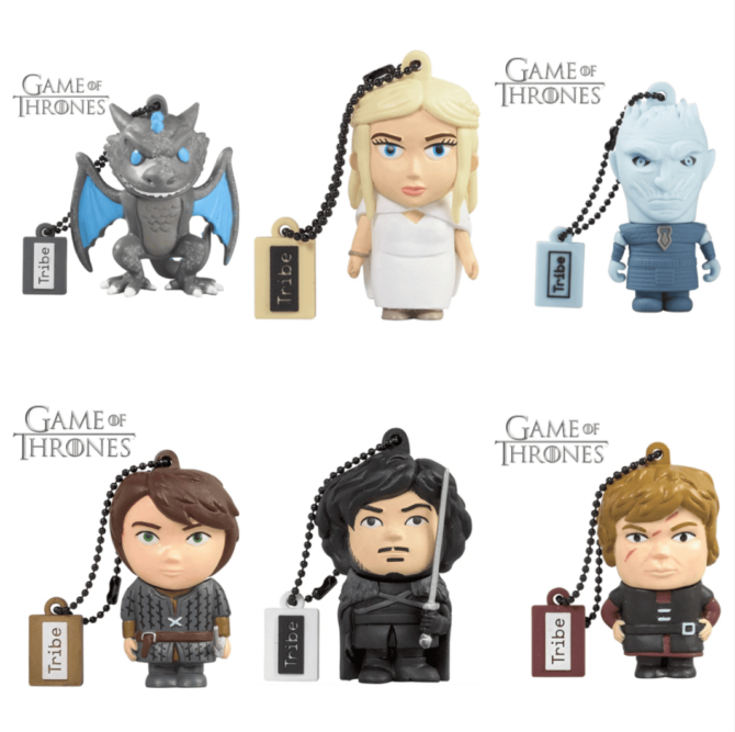 Tribe Games of Thrones Pendrive Figure 16 GB Funny USB Flash Drive 2.0, Keyholder Key Ring