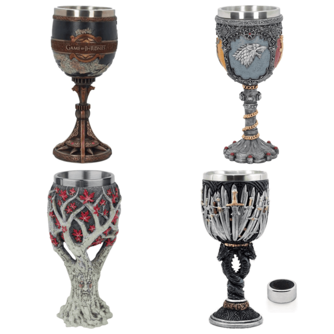 Game of Thrones House of the Dragon Goblets Cups