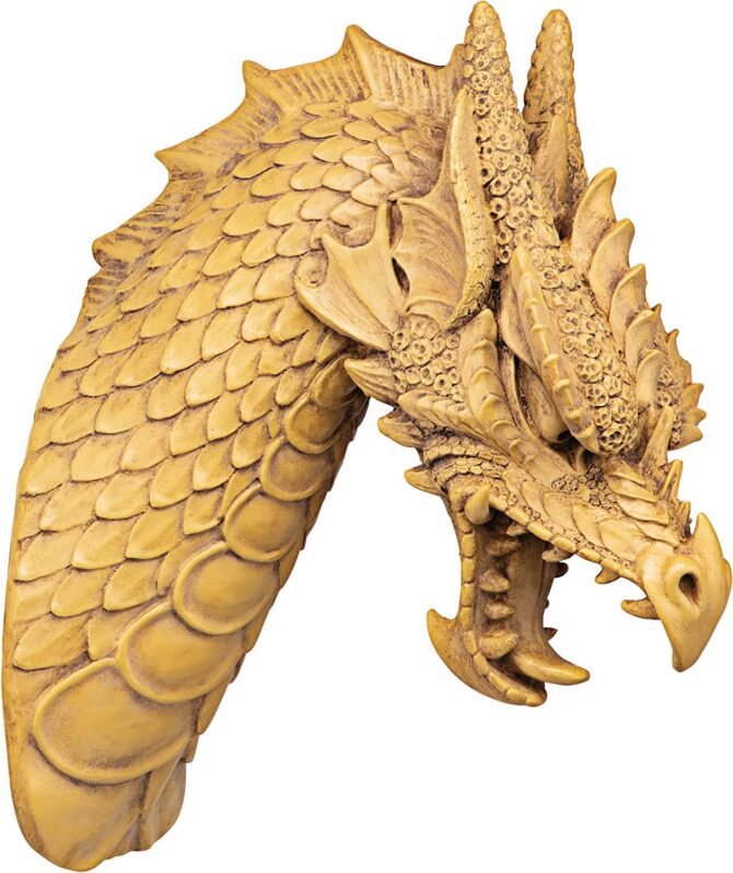 Head of a Dragon Wall Sculpture