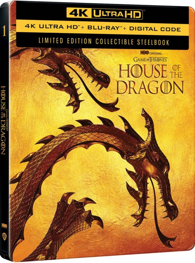 House of the Dragon: The Complete First Season (Steelbook / 4K Ultra HD / Blu-ray / Digital / DVD)