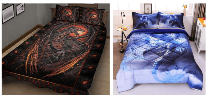 Dragon Bedding Sets Pillowcases Comforter