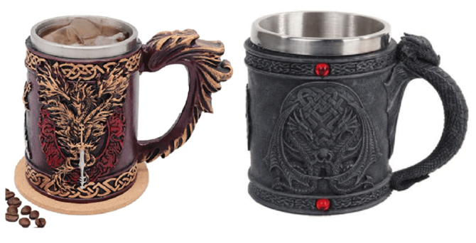 Dragon Mugs Cups