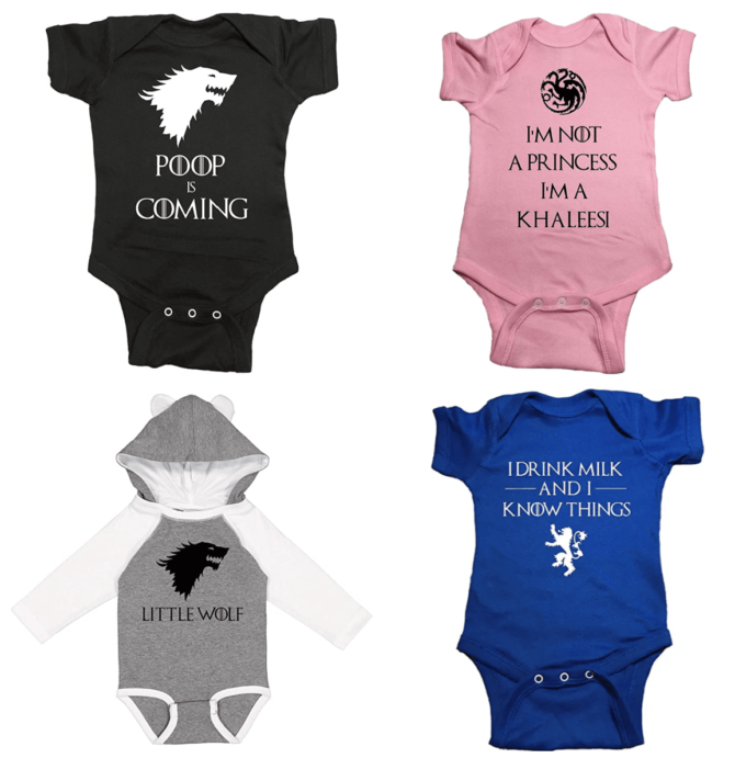 Game of Thrones Baby Clothes