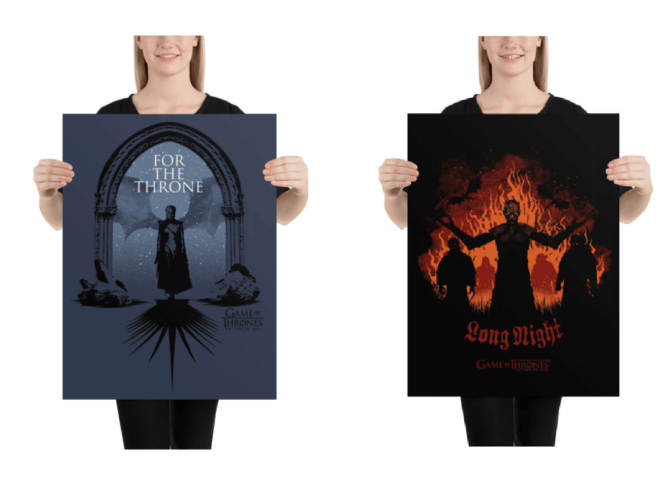Game of Thrones Satin Posters
