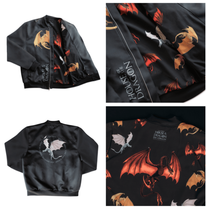 House of the Dragon Bomber Jacket Game of Thrones The Day of the Dragon