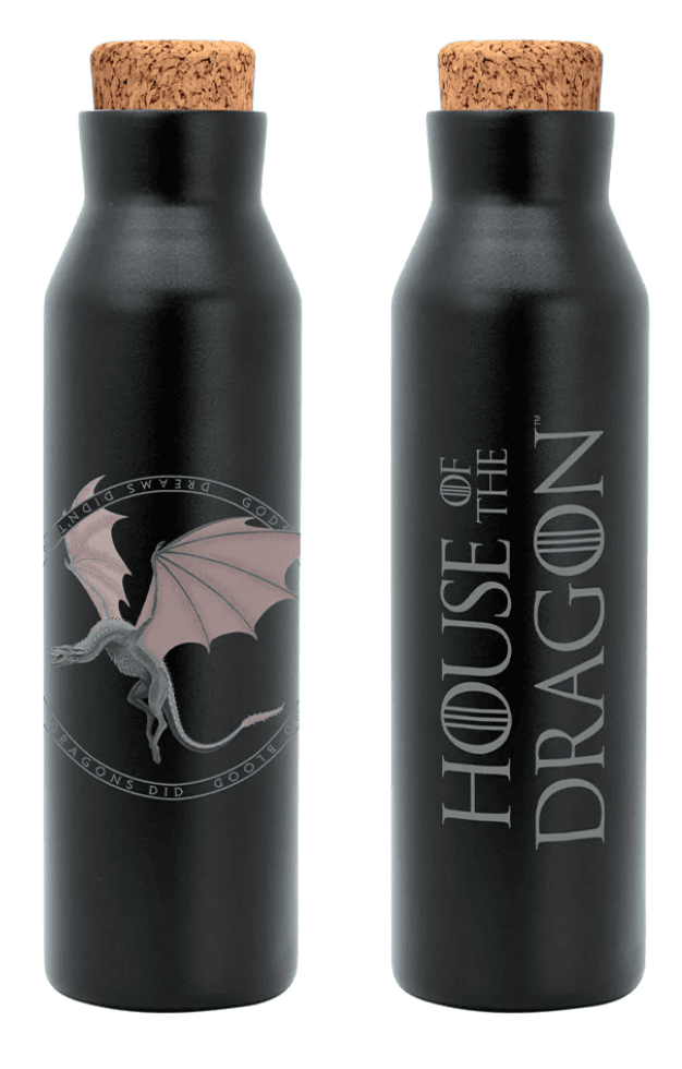 House of the Dragon Stainlees Steel Thermal Water Bottle